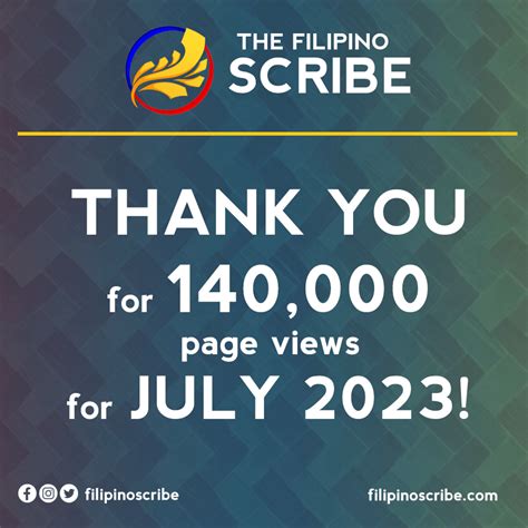 THE FILIPINO SCRIBE.